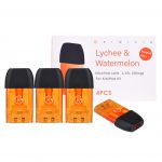 Lychee & Watermelon Disposable Cartridges for KiwiPod N1, vape refills at vape shop Auckland and online vape deliveries