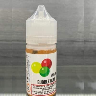 bubblegum flavored e-liquid